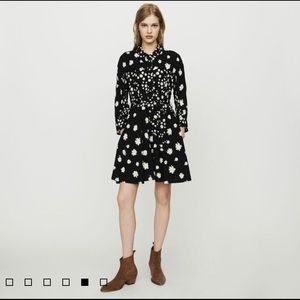 Maje floral size 4 dress